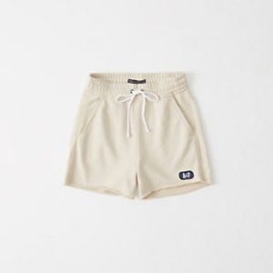 Abercrombie & Fitch High Rise Knit Sweat Shorts